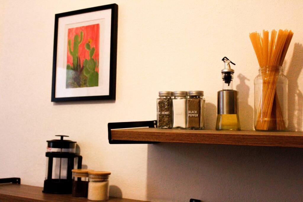 New Mex Inspired Bo-Ho Chic Apartment With Private Patio And Roof Terrace Mexico City Luaran gambar