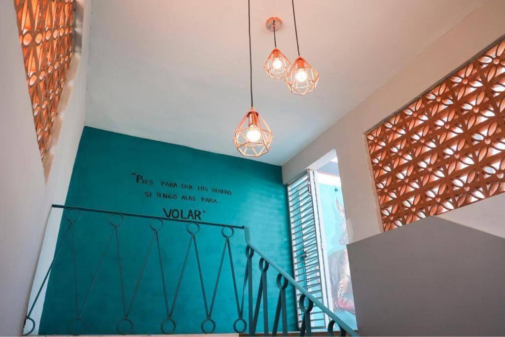 New Mex Inspired Bo-Ho Chic Apartment With Private Patio And Roof Terrace Mexico City Luaran gambar