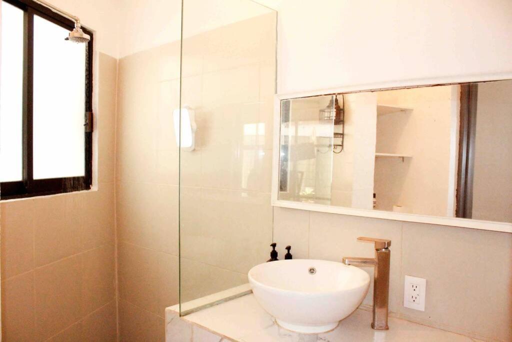New Mex Inspired Bo-Ho Chic Apartment With Private Patio And Roof Terrace Mexico City Luaran gambar